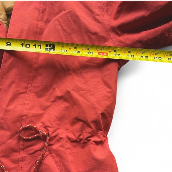 Burton Women's Sadie Waterproof Rain Jacket Windbreaker Cranberry Breathable - Picture 5 of 9